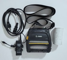  Tested Zebra ZQ521 Bluetooth Thermal Label Printer ZQ52-BUE0000-00 w/ Battery
