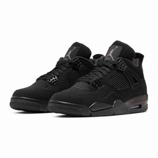 Air Jordan 4 Retro Black Cat 2020 CU1110-010 Men Size