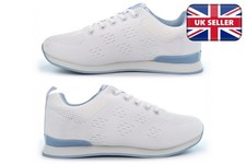 Womens Bowls Trainers Ladies Lawn Bowling Shoes (Large Fit Order 1 Size Small)