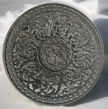 SHW Wasseralfingen Eisen Kunst Guss Wandteller Durchbruch Schale 21 cm Gusseisen