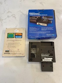 Mattel Intellivision Intellivoice Module Bomb Squad Game Box Manual