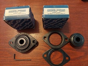 Stephens Adamson Sealmaster SSFT-10. 2-Bolt Flange bearing Lot. NOS.