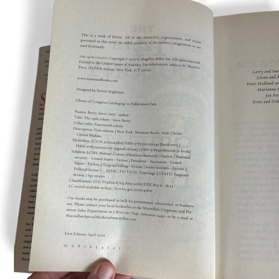 'The 14th Colony' by Steve Berry Foto 4 de 4