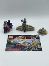 LEGO Marvel: Captain America's Avenging Cycle (6865) 98% Complete. As Is.