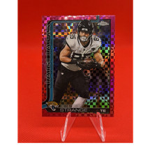 Topps Chrome Brenton Strange Checkerboard Rookie #137 Jaguars Football Card. rookie card picture