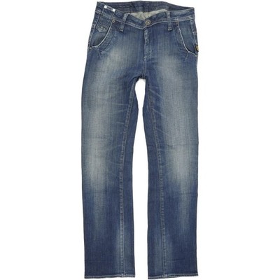 G-Star Lyric  Damen Blau Straight Loose Stretch Jeans W25 L32 (70196)