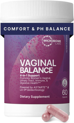 Microbiome Labs Vaginal Balance - Vaginal Probiotics for Women with Lactobacillu