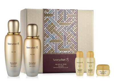 The Sooryehan Boyun Skin Care Special Set Ginseng Anti Wrinkle K-Beauty