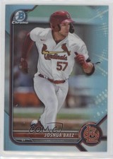 2022 Bowman Draft Chrome Sky Blue Refractor Joshua Baez #BDC-76 0t2