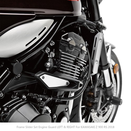 Frame Slider SET Engine Guard Protector LEFT&RIGHT For Kawasaki Z 900 RS 18 SI B - Picture 6 of 7