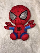 SPIDER-MAN Ty Beanie Babies 6 inch Marvel Plush Toy with Tags