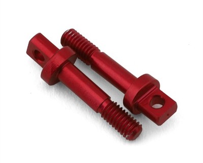 Hot Racing 1/10 Scale Tow Shackle Lock Pins (Red) (2) [HRAACC81802]