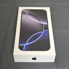  Empty Box Apple iPhone 16 Pro Black Titanium