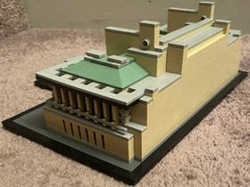 Lego Architecture 21017 Imperial Hotel 100% Complete Set No Instructions or Box