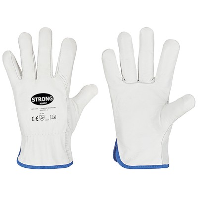 60er PACK(Paar) Gr .12 *SILVERSTONE* STRONGHAND  HANDSCHUHE naturfarben *SILVERS