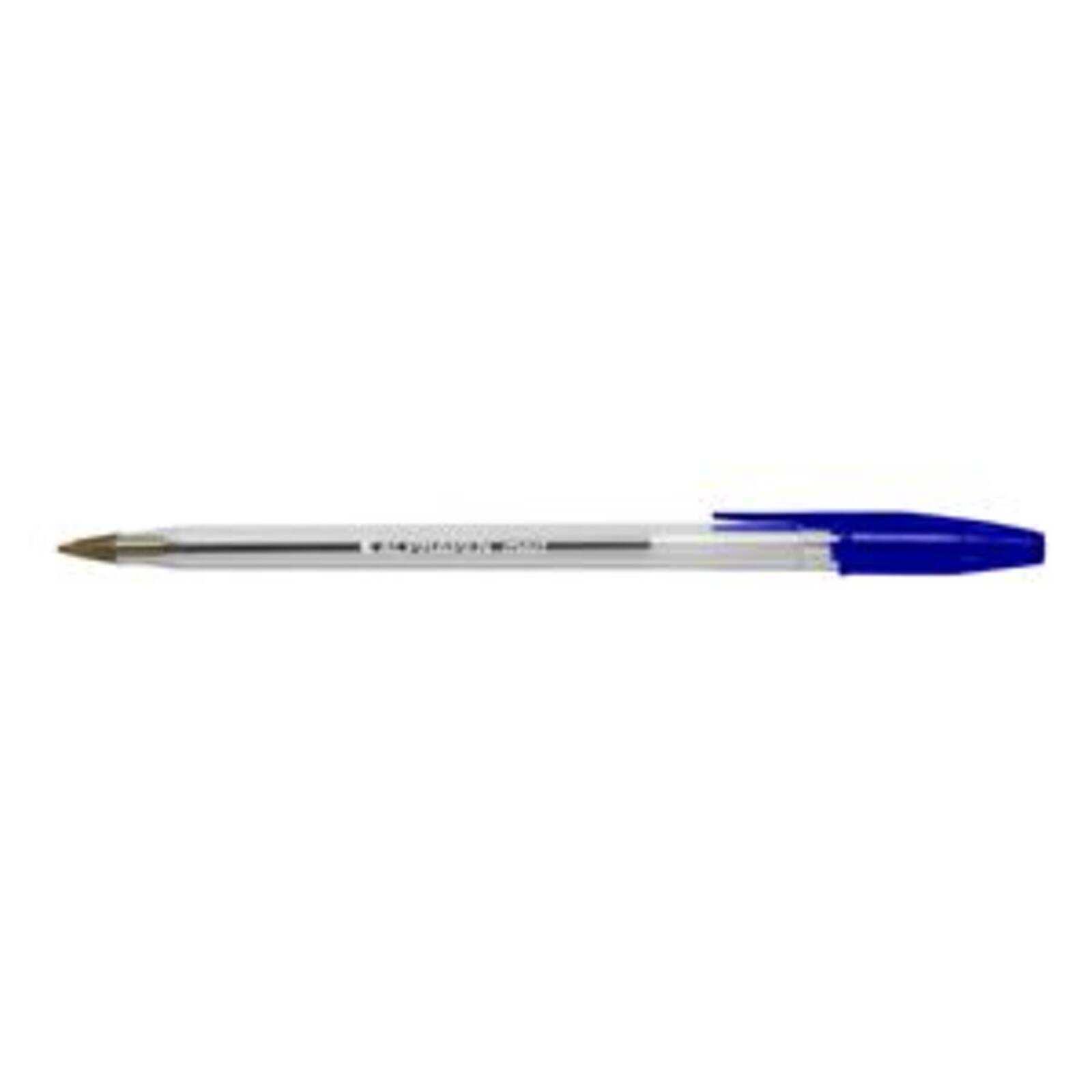 ValueX Blue Ballpoint Pen 1.0mm Tip 0.7mm Line 50 Pack