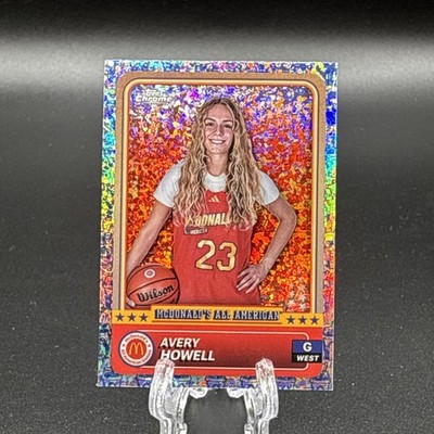 2024 Topps Chrome McDonald s McFlurry Refractor Avery Howell A02983