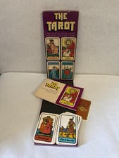 Vintage Hoi Polloi 1972 Tarot Card Deck set booklet by Reiss 