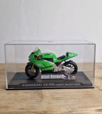 IXO 1/24 CLASSIC KAWASAKI ZX-RR GARRY MCCOY 2003 MOTO GP BIKE MOTORCYCLE - Image 1 of 2
