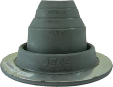 EPDM Flexible Roofing Pipe Flashing Boots - on Site Adjustable Roof Pipe Jack Bo