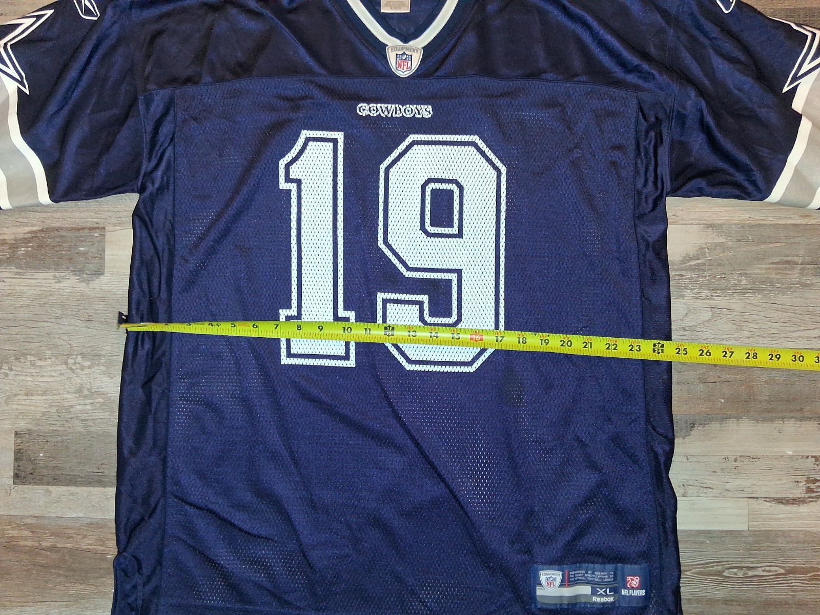 Dallas Cowboys Miles Austin #19 Jersey XL Reebok NFL Equipment On-Field Blue thumbnail 11