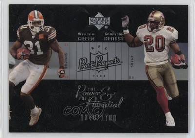 2003 Pros & Prospects The Power and Potential William Green Garrison Hearst 17wc
