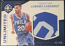 2016-17 Limited #21 Timothe Luwawu-Cabarrot Unlimited Potential Materials #34/39
