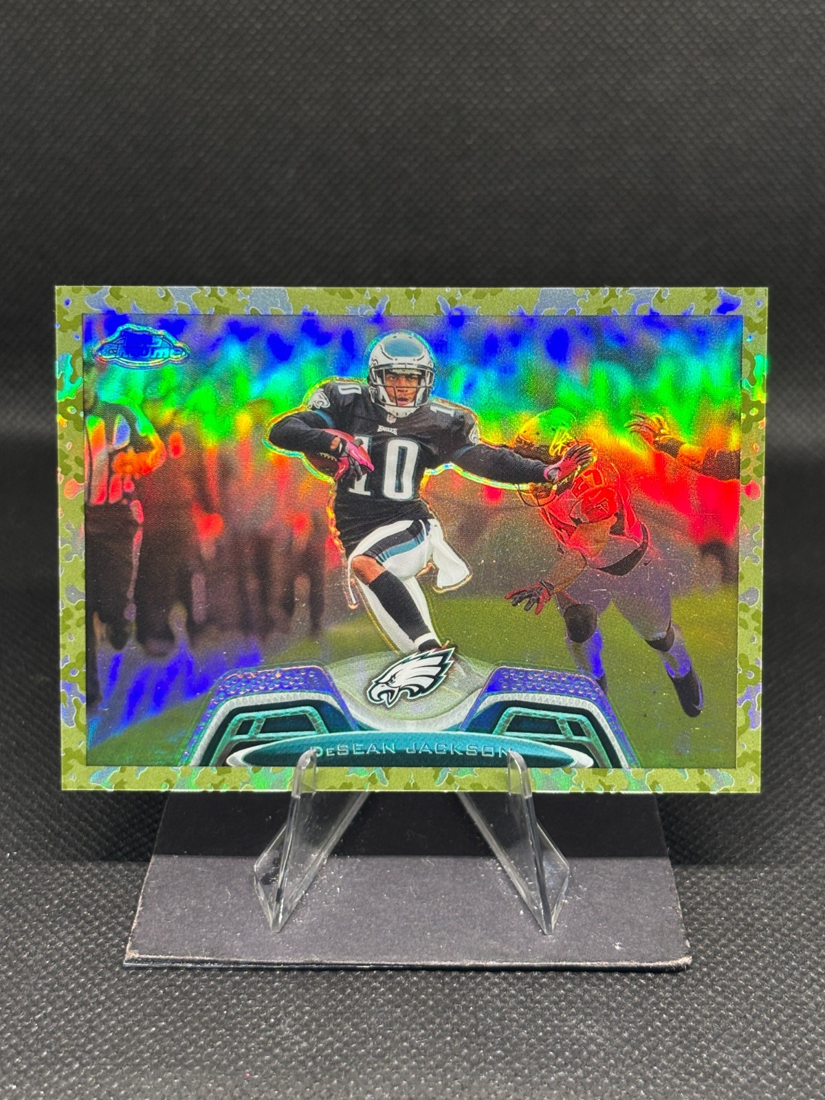 DeSean Jackson 2013 Topps Chrome - Camo Refractor /499 #143 Philadelphia Eagles