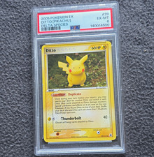 2005 Pokemon TCG EX Delta Species Ditto (Pikachu) 39/113 Holo PSA 6 on eBay