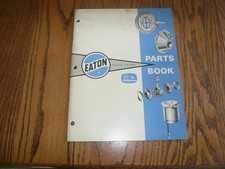 1969 Eaton Truck axels Parts Book - Vintage - EA-107 Third Edition