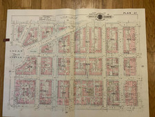 Detailed large plat map. Logan Circle area (PLAN 27) Washington D.C.  1948