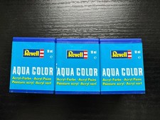 Revell Aqua Color 3x18 ml Schwarz 36108, Weiß 36105, Erdfarben 36187