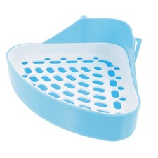  Rat Litter Tray Corner Rabbit Toilet Basin Potty for Small Animal