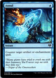 Annul #42 Foil Kaldheim KHM Common Instant