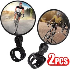 Bicycle Rearview Mirror 360 Degree Rotation Convex Handlebar Bike Cycling Mirror