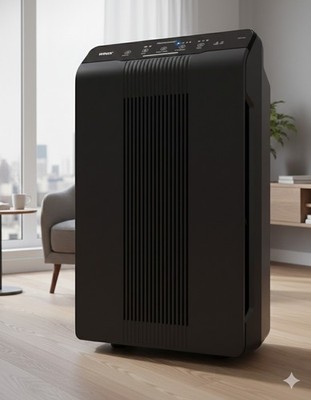 WINIX 5500-2 Luftreiniger für großes Haus Schlafzimmer bis 99m² mit CADR 390m³/h.