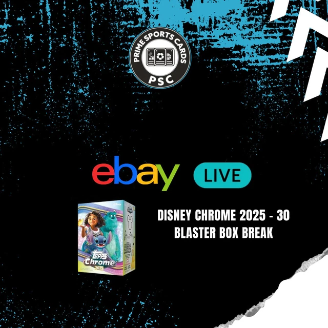 daisy duck x 30 Box Disney Chrome Blaster Break!!! ON EBAY LIVE!!!