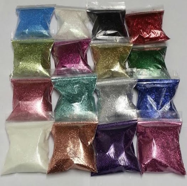 Wine Glass Fine Glitter For Glass Art Floristry Crafts and Nail Art - Rockstar Wine Glass Fine Glitter For Glass Art Floristry Crafts and Nail Art - Rockstar