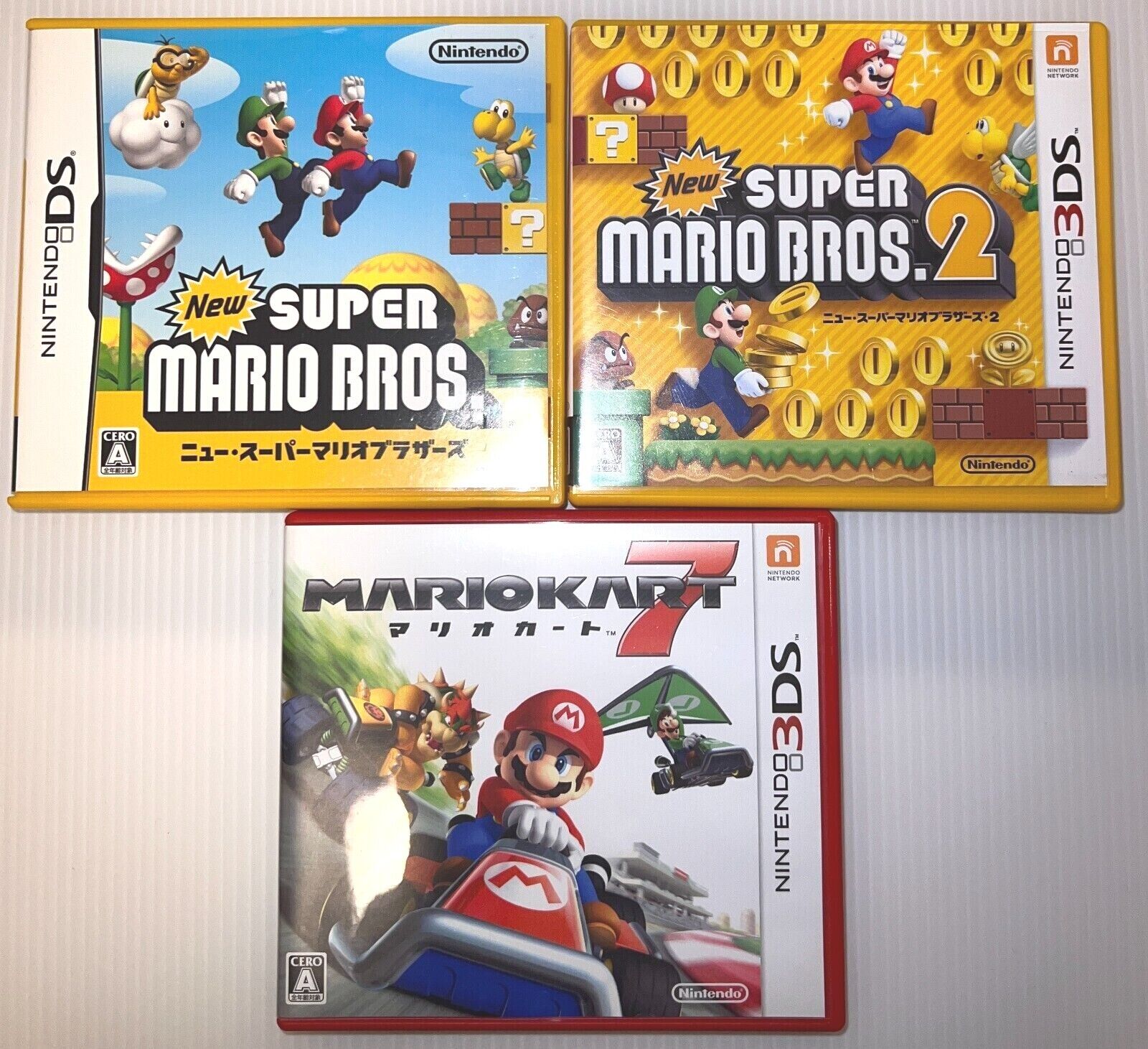 talent Fantasi Admin New super mario bros 3DS＆DS series games Nintendo Japanese “Cartridge only”  | eBay