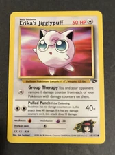Pokemon TCG - Erika's Jigglypuff 69/132 Gym Challenge WOTC 2000 NM Free Shipping