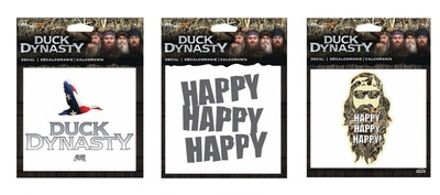 Lot 3 Duck Dynasty Stickers Truck/Car/Auto Window Decal Hunting Gift ...