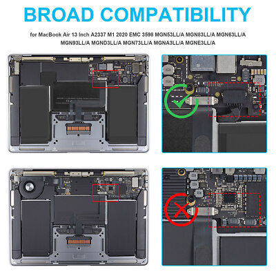 ✓A2389 A2337 Battery for Apple MacBook Air 13