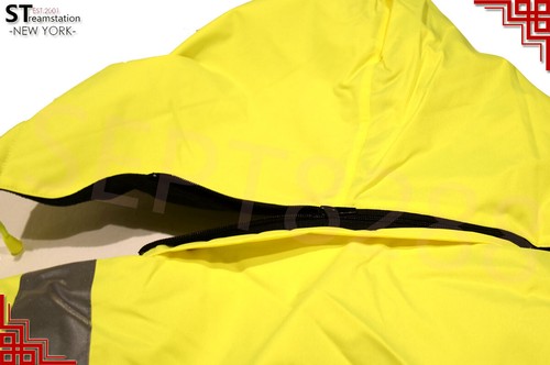Hi-Vis Insulated Safety Bomber Reflective Class 3 Winter Jacket Warm Lined Coat - Picture 16 of 24