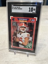2021 Leaf Pro Set Trevor Lawrence XRC #PS1 RC SGC 10 GEM MINT Rookie Jaguars