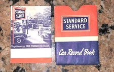 1940 Standard Oil/Gas Car Record 5“ X 3.75“ Standard Gas And Oil Gasoline
