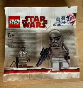 LEGO CHROME STORMTROOPER BRAND NEW RARE 4591726 POLYBAG Toysrus exclusive 673419139625 | eBay