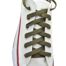 Flat 45",54", Athletic "Olive" Sneaker Strings Shoelace 1,2 Pairs