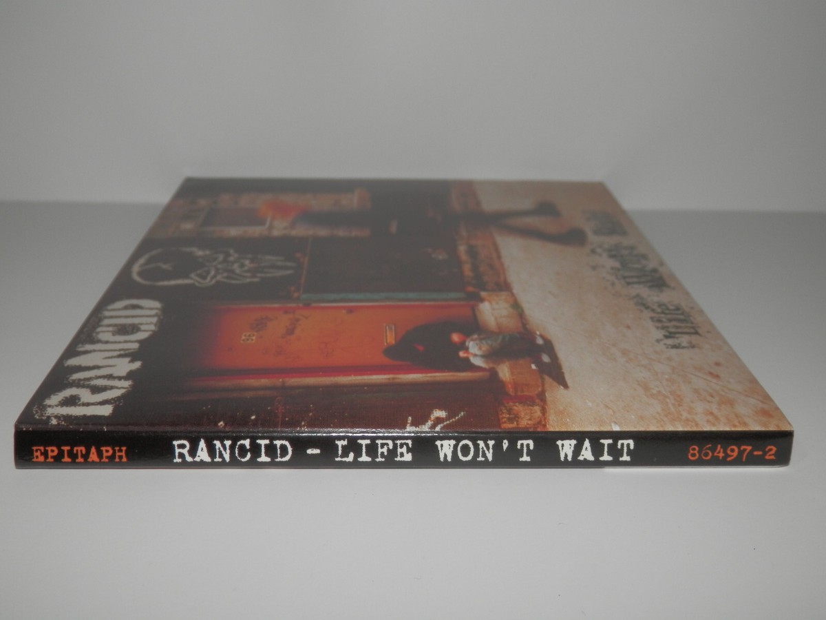 Life Won't Wait by Rancid (CD, 1998, Epitaph, 86497-2) New
