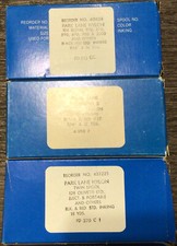 Vintage NOS Lot 3 Roytype Twin Spool Ribbons Black/Red Nylon Typewriter Stock thumbnail