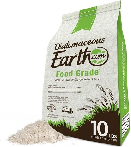 Tierra De Diatomeas De Grado Alimenticio De 10 Libras - 100 % Organica All N